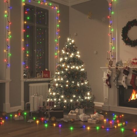 Light String with 400 LEDs Multicolour 40m 8 Light Effects vidaXL