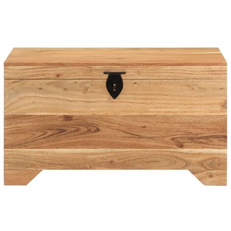 Storage Chest Solid Acacia Wood vidaXL
