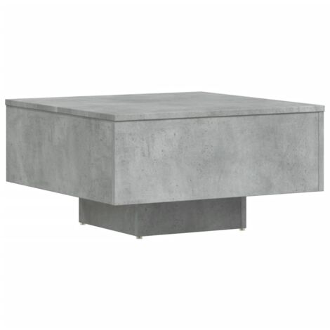 Coffee Table Concrete Grey 60x60x31.5 cm Engineered Wood vidaXL