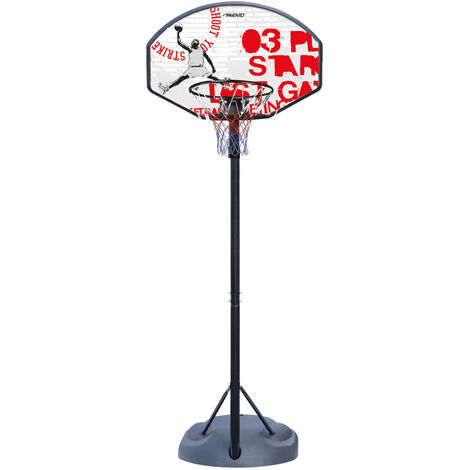 Avento Set Mini Basketball Basket Clear