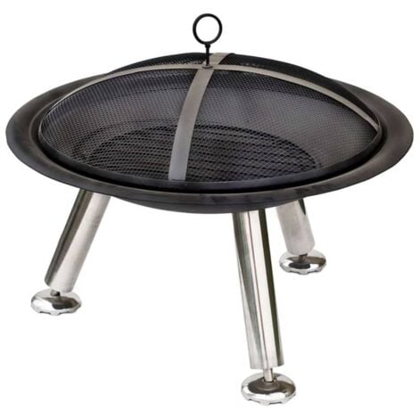 Redfire Fire Bowl Chicago Black Steel, Chicago Fire Pit