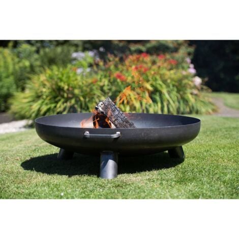 Fire Bowl Salo Black Steel 80 cm 81020 RedFire