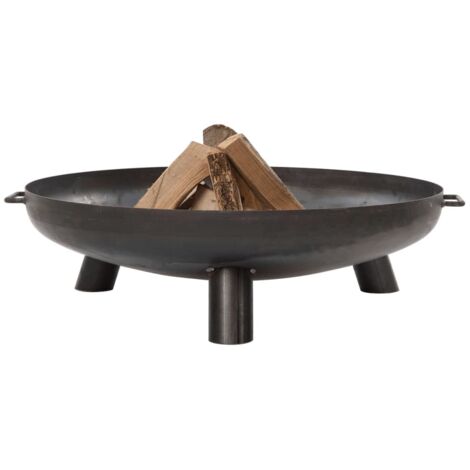 Fire Bowl Salo Black Steel 80 cm 81020 RedFire