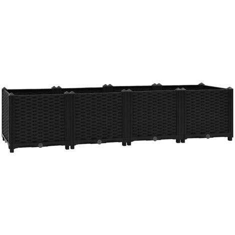 Raised Bed 160x40x38 cm Polypropylene vidaXL