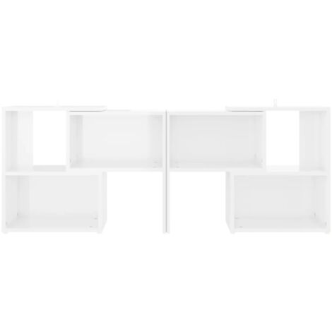 TV Cabinet High Gloss White 104x30x52 cm Engineered Wood vidaXL