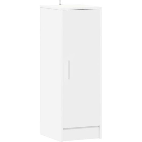 Shoe Cabinet White 32x35x92 cm Engineered Wood vidaXL