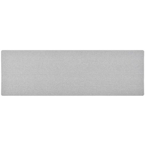 Carpet Runner Light Grey 80x250 cm vidaXL