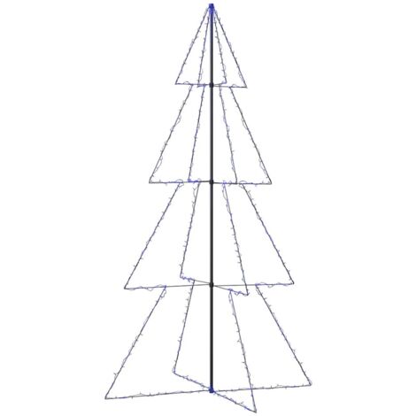 Christmas Cone Tree 360 LEDs Indoor and Outdoor 143x250 cm vidaXL
