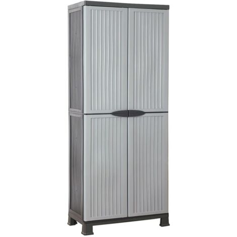 Plastic Cabinet 68x39x171.5 cm vidaXL