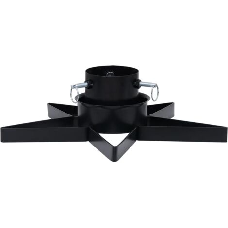 Christmas Tree Stand Black 47x47x13.5 cm vidaXL