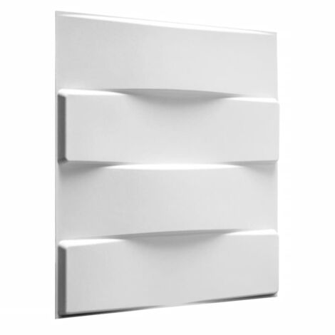 WallArt 3D Wall Panels Vaults 12 pcs GA-WA05 - White