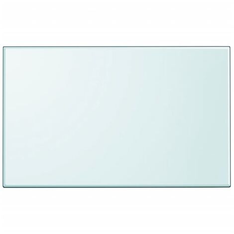 Table Top Tempered Glass Rectangular 1000x620 mm vidaXL