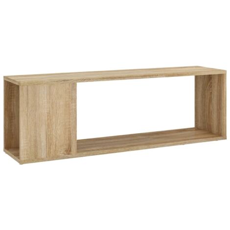 TV Cabinet Sonoma Oak 100x24x32 cm Engineered Wood vidaXL (1/5)