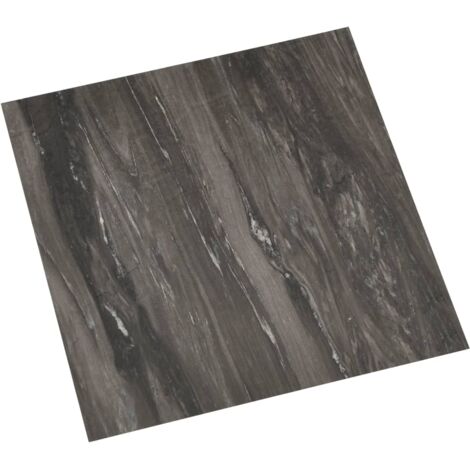 Self-adhesive Flooring Planks 20 pcs PVC 1.86 m² Dark Grey vidaXL