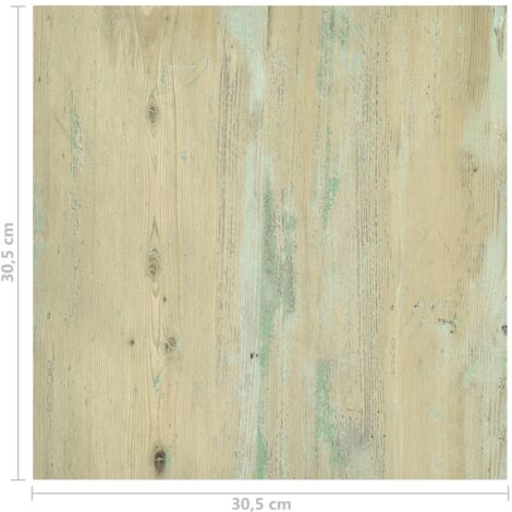 Self-adhesive Flooring Planks 20 pcs PVC 1.86 m² Light Brown vidaXL