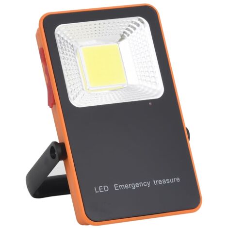 LED Floodlight ABS 5 W Cold White vidaXL