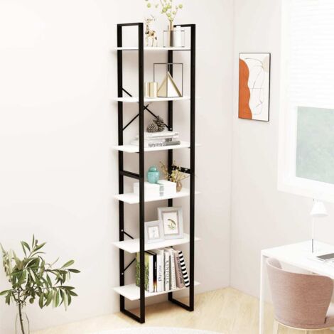 Storage Shelf White 60x30x210 cm Solid Wood Pine vidaXL (1/5)