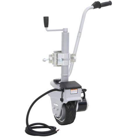 Aluminium Motorised Jockey Wheel Trailer Mover 12 V 350 W vidaXL