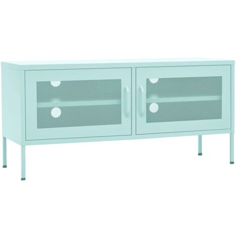 TV Cabinet Mint 105x35x50 cm Steel vidaXL (1/5)
