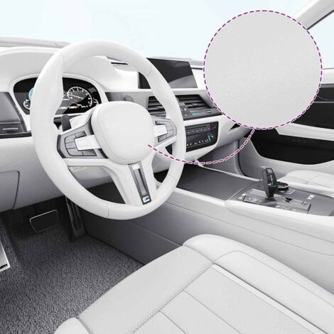 Car Films 2 pcs Matt White 100x150 cm+50x150 cm vidaXL