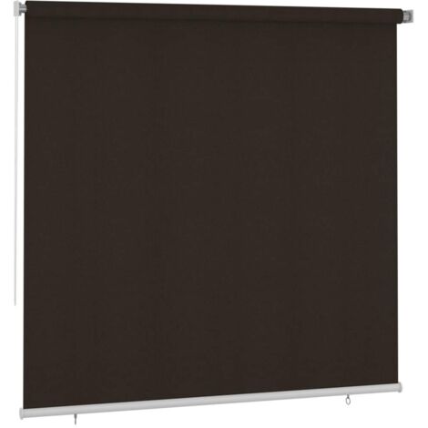 Outdoor Roller Blind 245(W)x230(H) cm Brown vidaXL (1/5)