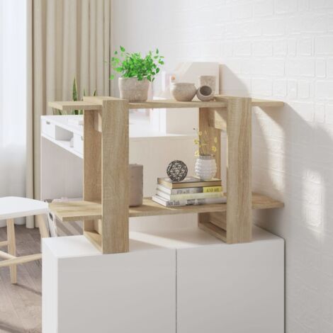Book Cabinet/Room Divider Sonoma Oak 80x30x51 cm vidaXL