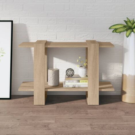 Book Cabinet/Room Divider Sonoma Oak 80x30x51 cm vidaXL