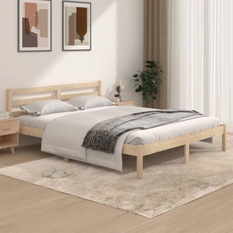 Bed Frame without Mattress 150x200cm King Size vidaXL