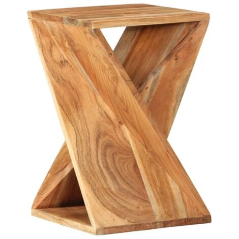 Side Table 35x35x55 cm Solid Wood Acacia vidaXL
