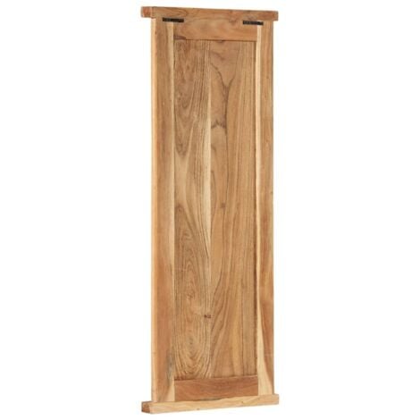 Coat Racks 2 pcs Solid Wood Acacia 38x100 cm vidaXL
