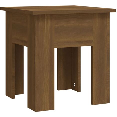 Coffee Table Brown Oak 40x40x42 cm Engineered Wood vidaXL