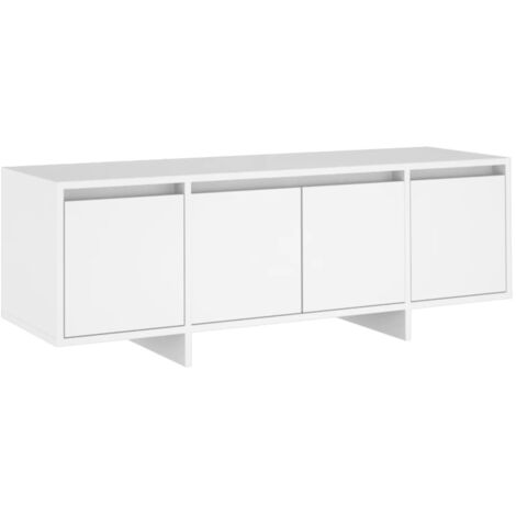 TV Cabinet White 120x30x40.5 cm Engineered Wood vidaXL (1/5)