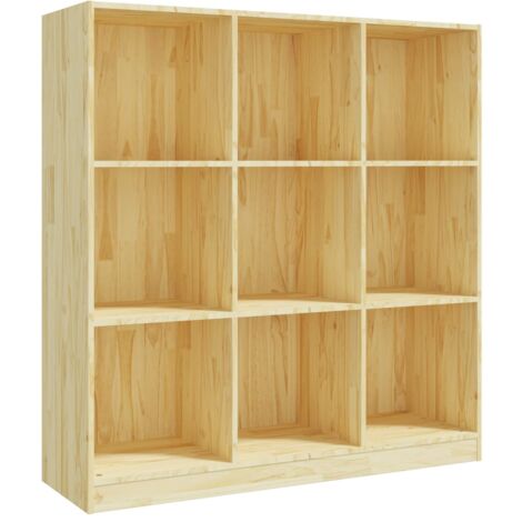 Book Cabinet/Room Divider 104x33.5x110 cm Solid Pinewood vidaXL