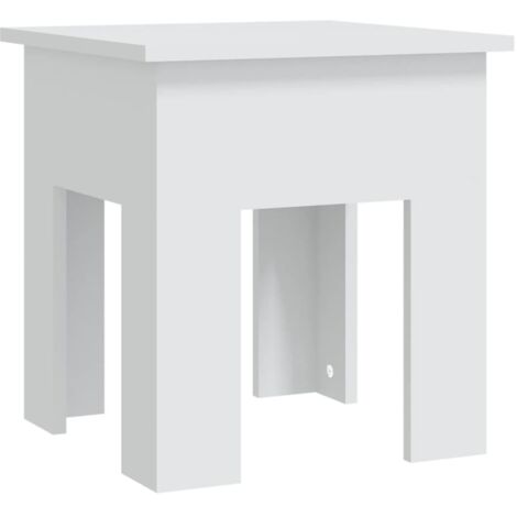 Coffee Table White 40x40x42 cm Engineered Wood vidaXL