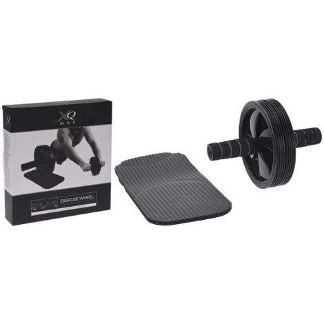 Exercise Wheel with Soft Handles Black XQ Max