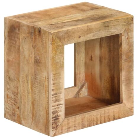 Stool 40x30x40 cm Solid Wood Mango vidaXL (1/5)