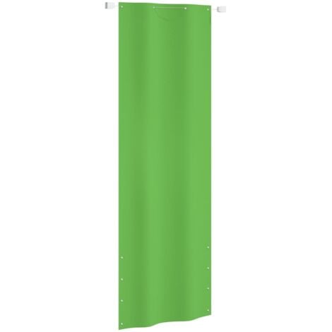 Balcony Screen Light Green 80x240 cm Oxford Fabric vidaXL
