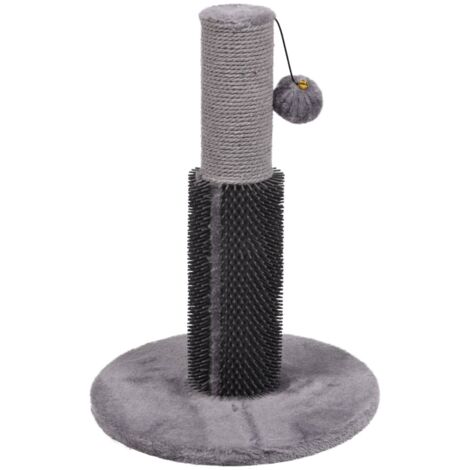 Cat Scratching Tree Asa 30x30x41.5 cm Grey FLAMINGO