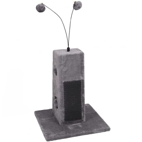 Cat Scratching Tree Lara 35x35x68 cm Grey FLAMINGO