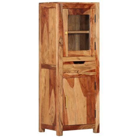 Highboard 40x34x110 cm Solid Wood Acacia vidaXL