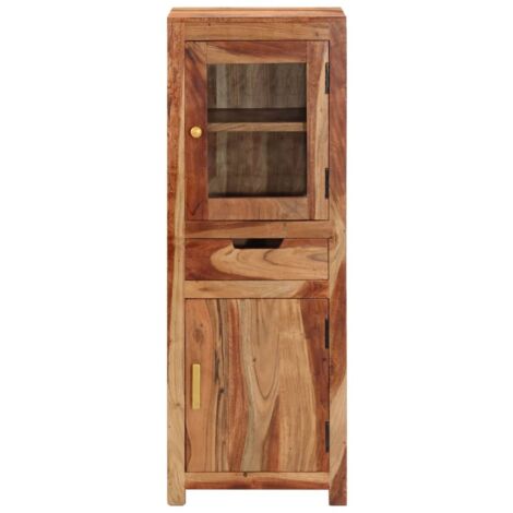 Highboard 40x34x110 cm Solid Wood Acacia vidaXL