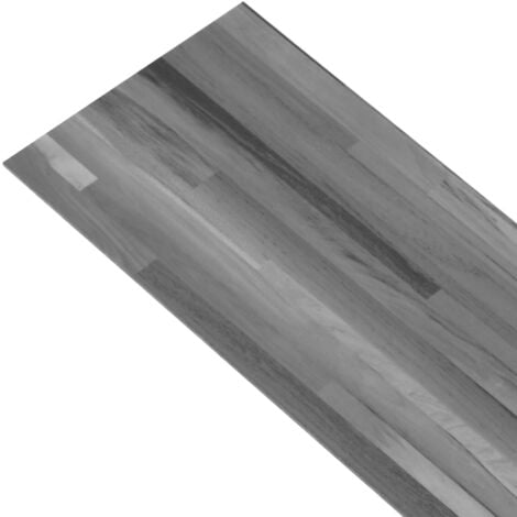 Self-adhesive PVC Flooring Planks 2.51 m² 2 mm Striped Grey vidaXL