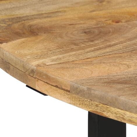 Dining Table 110x75 cm Solid Wood Mango vidaXL