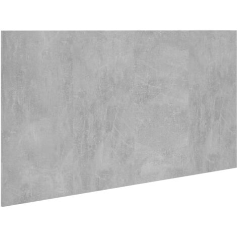 Bed Headboard Concrete Grey 160x1.5x80 cm Engineered Wood vidaXL