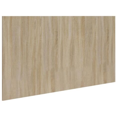 Bed Headboard Sonoma Oak 160x1.5x80 cm Engineered Wood vidaXL