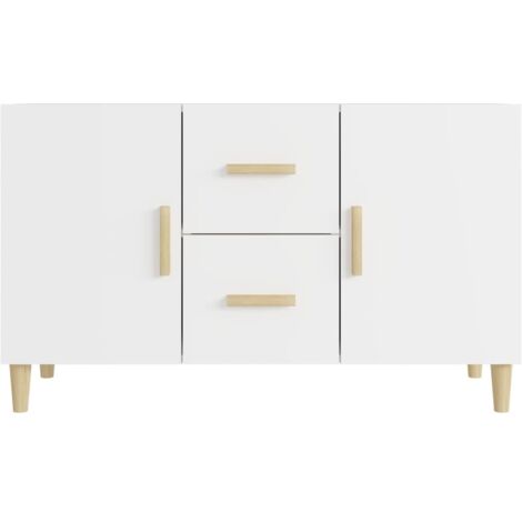 Sideboard White 100x36x60 cm Engineered Wood vidaXL