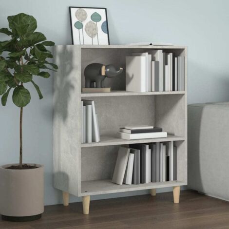 Sideboard Concrete Grey 69.5x32.5x90 cm Engineered Wood vidaXL