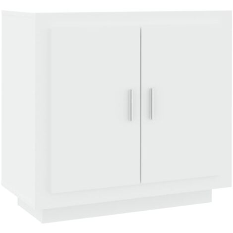 Sideboard White 80x40x75 cm Engineered Wood vidaXL (1/5)