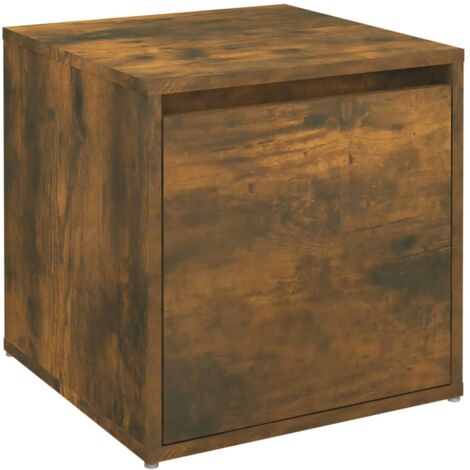 Box Drawer Smoked Oak 40.5x40x40 cm Engineered Wood vidaXL (1/6)