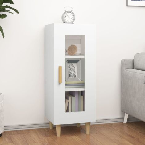 Sideboard White 34.5x34x90 cm Engineered Wood vidaXL